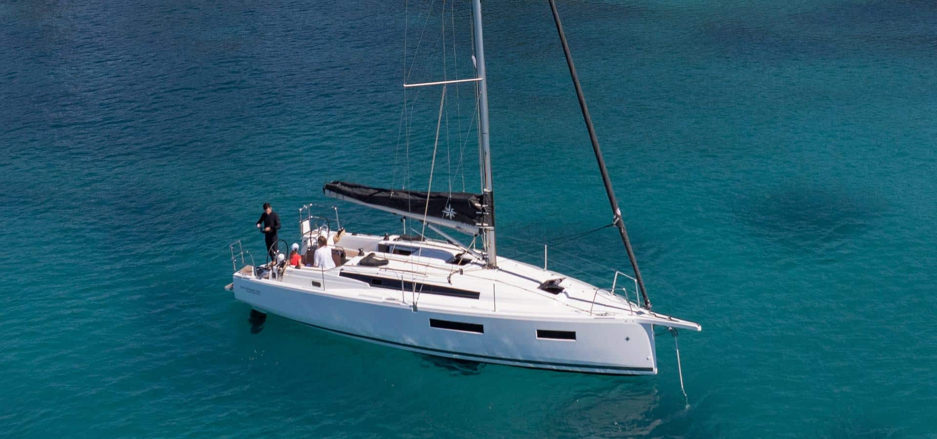 Velero Jeanneau Sun Odyssey 350 con Motyvel Yachts Barcelona y Baleares con cobertura a nivel nacional